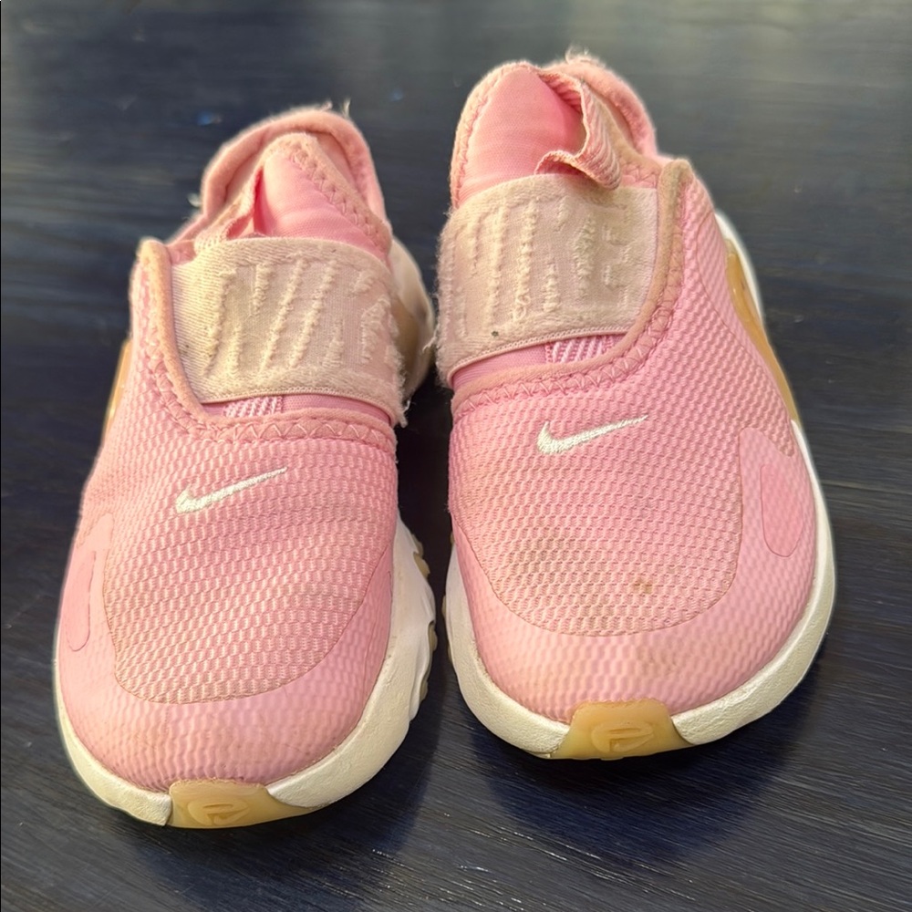 Nike Kids Pink Slip-On Shoes